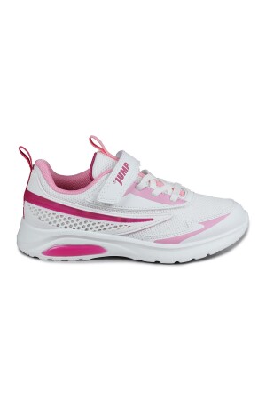 30007 Beyaz - Fuşya Kız Çocuk Sneaker Günlük Spor Ayakkabı 