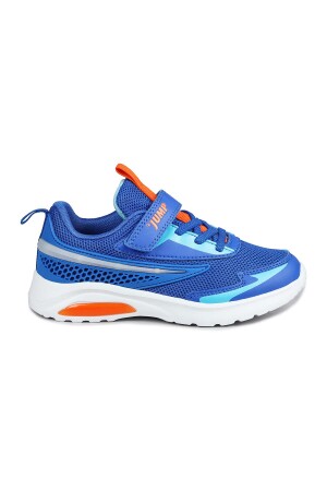 30007 Mavi - Turuncu Erkek Çocuk Sneaker Günlük Spor Ayakkabı 