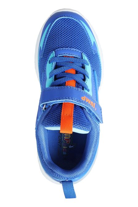 30007 Mavi - Turuncu Erkek Çocuk Sneaker Günlük Spor Ayakkabı - 3