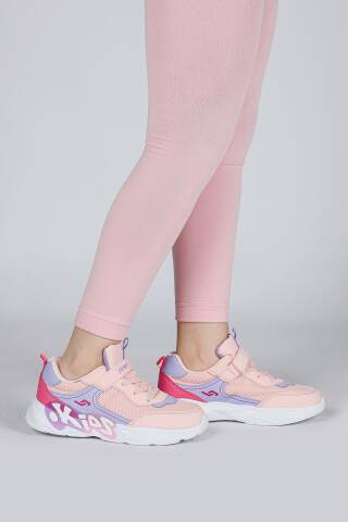 30013 Pembe - Lila Kız Çocuk Sneaker Günlük Spor Ayakkabı - Jump (1)