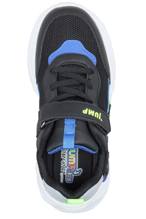 30013 Siyah - Mavi Üniseks Çocuk Sneaker Günlük Spor Ayakkabı - 3