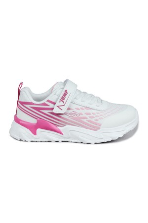30030 Beyaz - Fuşya Kız Çocuk Sneaker Günlük Spor Ayakkabı - 1