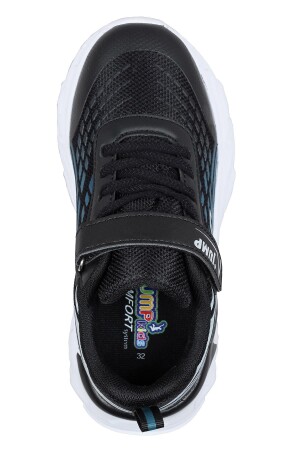 30030 Siyah - Mavi Erkek Çocuk Sneaker Günlük Spor Ayakkabı - 3