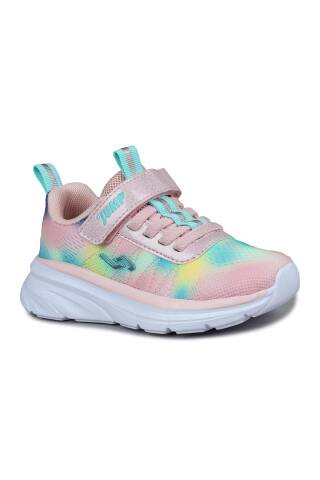 30034 Pembe - Çok Renkli Kız Çocuk Sneaker Günlük Spor Ayakkabı - 7