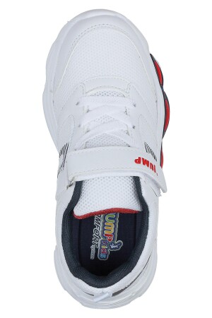 30037 Beyaz - Lacivert Üniseks Çocuk Sneaker Günlük Spor Ayakkabı - 3
