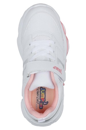 30037 Beyaz - Pembe Kız Çocuk Sneaker Günlük Spor Ayakkabı - 3