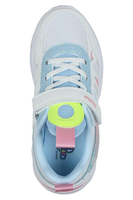 30053 Beyaz - Pembe Kız Çocuk Sneaker Günlük Spor Ayakkabı - 3