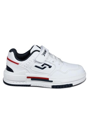 30061 Beyaz - Lacivert Üniseks Çocuk Sneaker Günlük Spor Ayakkabı - 1
