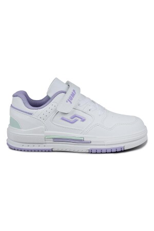30061 Beyaz - Lila Kız Çocuk Sneaker Günlük Spor Ayakkabı 