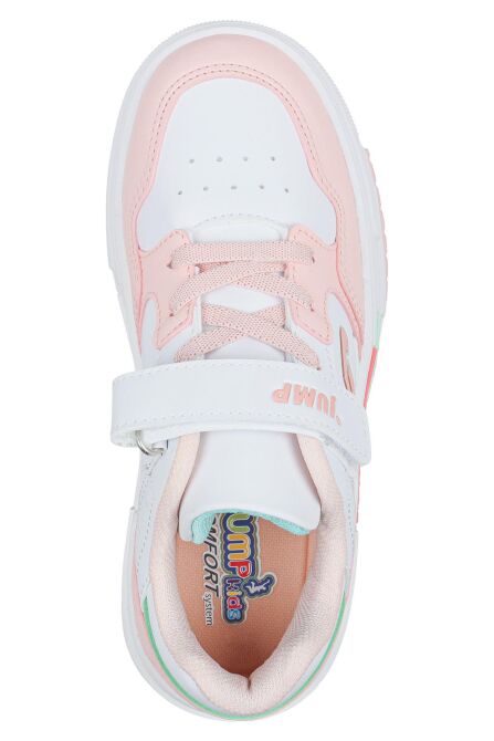 30061 Somon - Beyaz Kız Çocuk Sneaker Günlük Spor Ayakkabı - 3