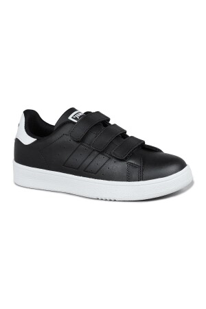 30110 Siyah Cırtlı Üniseks Çocuk Sneaker Günlük Spor Ayakkabı - 2
