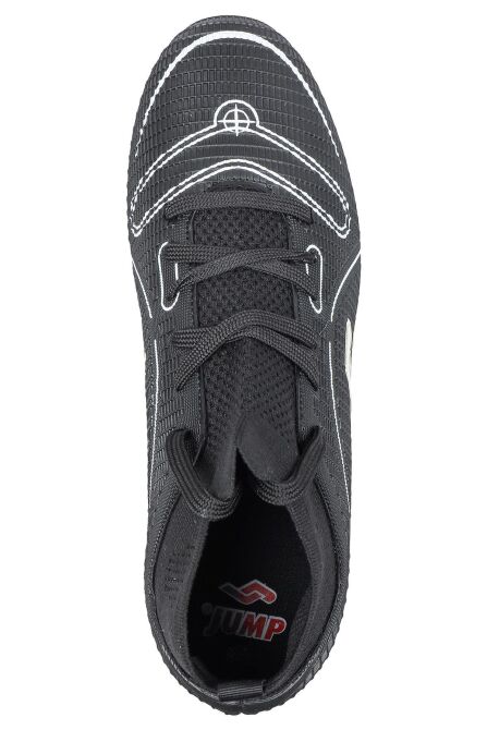 30201 Siyah Çoraplı Çim - Halı Saha Krampon Futbol Ayakkabısı - 3