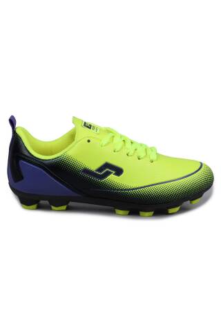 30290 Neon Yeşil Çocuk Çim - Halı Saha Krampon Futbol Ayakkabısı - Jump