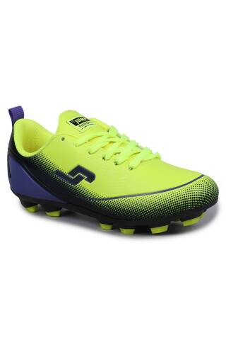 30290 Neon Yeşil Çocuk Çim - Halı Saha Krampon Futbol Ayakkabısı - Jump (1)