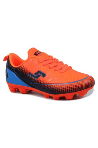 30290 Turuncu Çocuk Çim - Halı Saha Krampon Futbol Ayakkabısı - Jump (1)