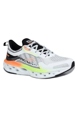 30342 Beyaz - Turuncu Erkek Sneaker Günlük Spor Ayakkabı - 7