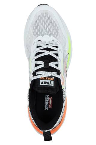 30342 Beyaz - Turuncu Erkek Sneaker Günlük Spor Ayakkabı - 8