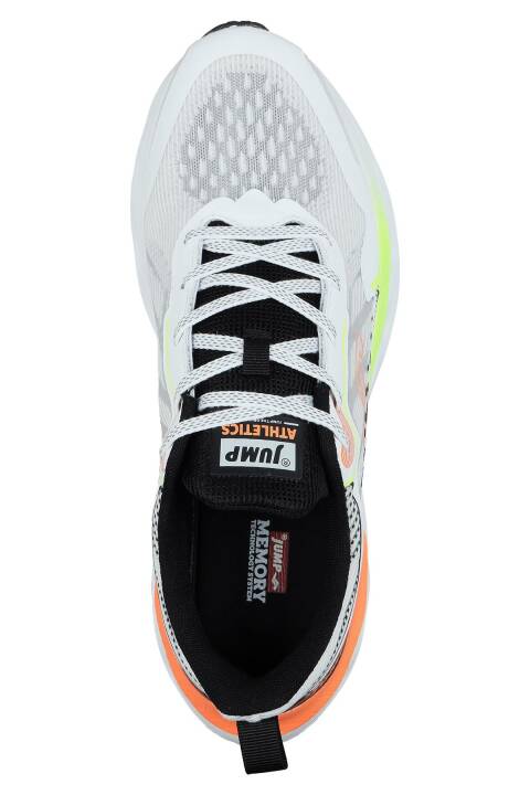 30342 Beyaz - Turuncu Erkek Sneaker Günlük Spor Ayakkabı - 8