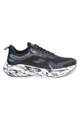 30342 Siyah - Beyaz Erkek Sneaker Günlük Spor Ayakkabı - Jump