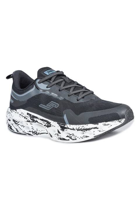 30342 Siyah - Beyaz Erkek Sneaker Günlük Spor Ayakkabı - 6