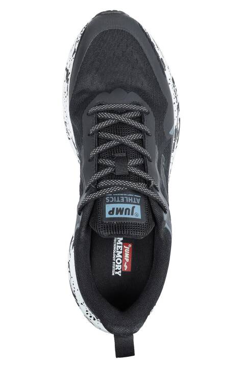 30342 Siyah - Beyaz Erkek Sneaker Günlük Spor Ayakkabı - 7