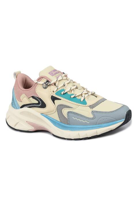 Jump 30866 Bej Sneaker Kadın Spor Ayakkabı - 2