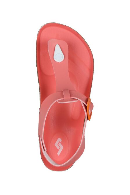 50006 Tek Tokalı Somon Pembe Kadın Parmak Arası Sandalet - 6