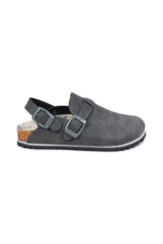 50025 Çift Tokalı Füme Kız Çocuk Sandalet - Jump